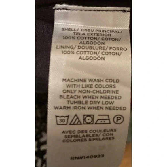 Loft Lace Up Flounce Swing Dress Black Size Lg Lightweight NEW 99$ - Picture 9 of 9